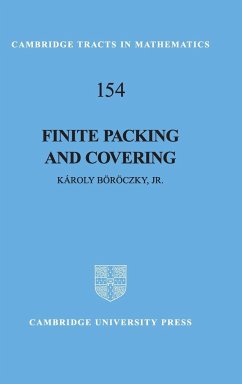Finite Packing and Covering - Böröczky, Jr Károly