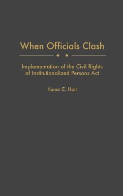 When Officials Clash - Holt, Karen E.