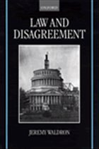 Law and Disagreement - Waldron, Jeremy