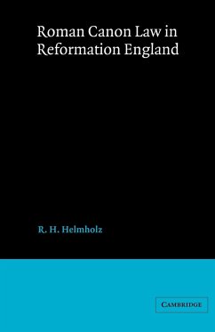 Roman Canon Law in Reformation England - Helmholz, R. H.