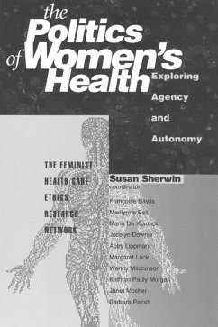 Politics of Women's Health - Sherwin, Susan