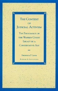 The Context of Judicial Activism - Lewis, Frederick P