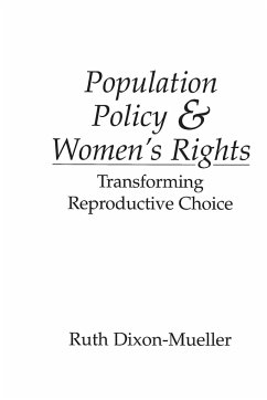 Population Policy and Women's Rights - Dixon-Mueller, Ruth