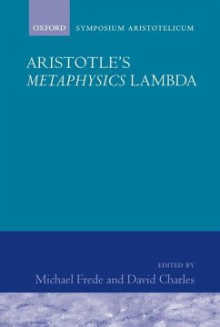 Aritotle's Metaphysics Lambda - Frede, Michael / Charles, David (eds.)