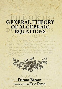 General Theory of Algebraic Equations - Bézout, Etienne