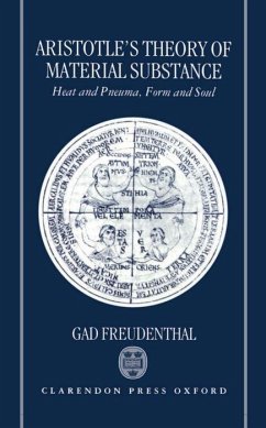 Aristotle's Theory of Material Substance - Freudenthal, Gad