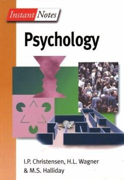 BIOS Instant Notes in Psychology - Christensen, I P; Wagner, Hugh; Halliday, Sebastian