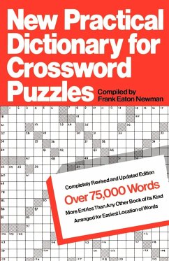 New Practical Dictionary for Crossword Puzzles - Newman, Frank Eaton