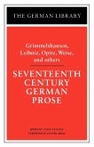 Seventeenth Century German Prose