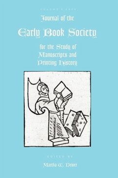 Journal of the Early Book Society Vol 9
