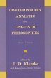 Contemporary Analytic and Linguistic... - Bild 1