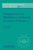 Prolegomena to a Middlebrow Arithmetic of Curves of Genus 2