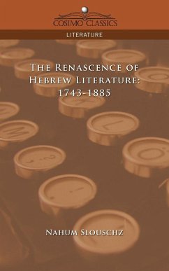 The Renascence of Hebrew Literature