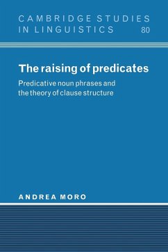 The Raising of Predicates - Moro, Andrea
