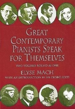 Great Contemporary Pianists Speak for Themselves - Mach, Elyse