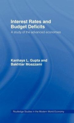 Interest Rates and Budget Deficits - Gupta, Kanhaya L; Moazzami, Bakhtiar