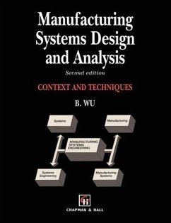 Manufacturing Systems Design and Analysis - Wu, Bin