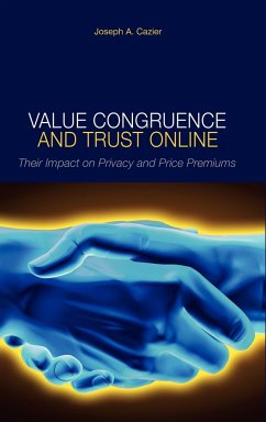 Value Congruence and Trust Online - Cazier, Joseph A.