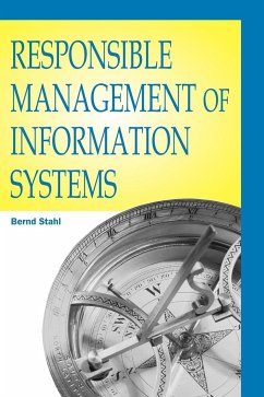 Responsible Management of Information Systems - Stahl, Bernd Carsten