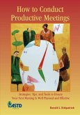 How to Conduct Productive Meetings