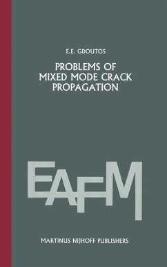Problems of mixed mode crack propagation - Gdoutos, E. E.