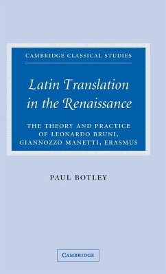 Latin Translation Renaissance - Botley, Paul