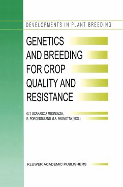 Genetics and Breeding for Crop Quality and Resistance - Eucarpia; Mugnozza, G T S; Porceddu, E.; Pagnotta, M a; Eucarpia Mugnozza G T S Porceddu E