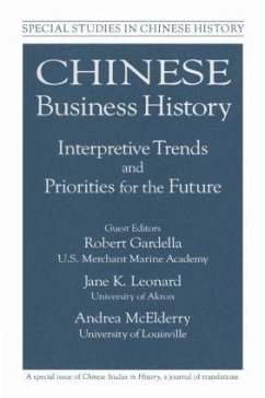 Chinese Business History - Gardella, Robert; McElderry, Andrea; Leonard, Jane K