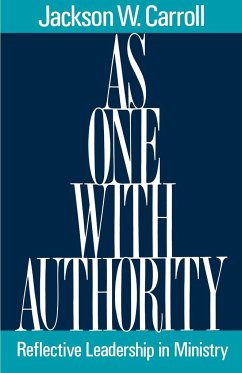 As One with Authority - Carroll, Jackson W.; Caroll, Jackson Shoes