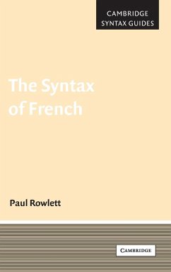 The Syntax of French - Rowlett, Paul