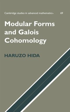 Modular Forms and Galois Cohomology - Hida, Haruzo