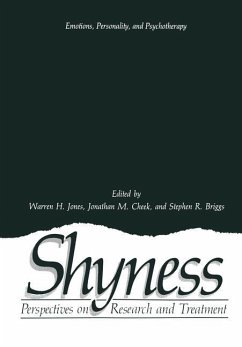 Shyness - Jones, Warren H. / Cheek, Jonathan M. / Briggs, Stephen R. (Hgg.)