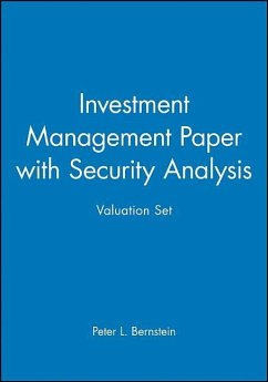 Investment Management Paper with Security Analysis Valuation Set