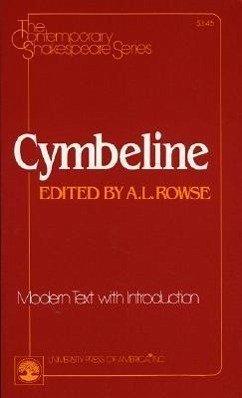 Cymbeline - Rowse, Alfred Leslie