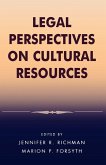 Legal Perspectives on Cultural Resources Legal Perspectives on Cultural Resources
