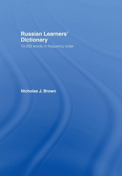 Russian Learners' Dictionary - Brown, Nicholas