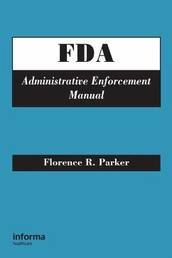 Cover FDA Administrative Enforcement Manual