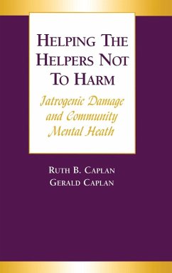 Cover Helping the Helpers Not to Harm