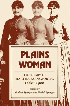 Cover Plains Woman: The Diary of Martha Farnsworth, 1882a 1922