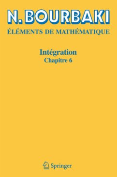 Cover Intégration / Eléments de Mathématique