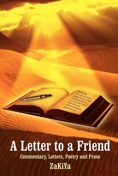 A Letter to a Friend