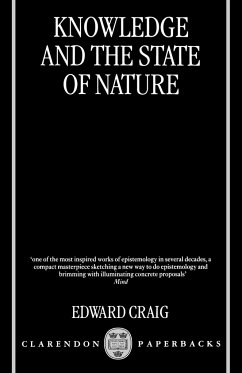 Knowledge and the State of Nature - Craig, Edward