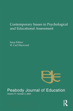 Contemporary Issues in Psychological and Educational Assessment