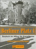 Berliner Platz, Band 1 - Lehrerhandreichungen 1 - unbekannt