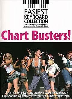 Cover Easiest keyboard collection: chart busters 22 easy-to-play melody line arrangements