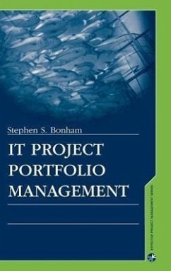 It Project Portfolio Management - Bonham, Stephen S