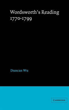 Wordsworth's Reading 1770 1799 - Wu, Duncan; Duncan, Wu