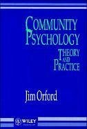 Community Psychology - Orford, Jim