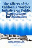 The Effects of the California Voucher Initiative on Public Expenditures for Education