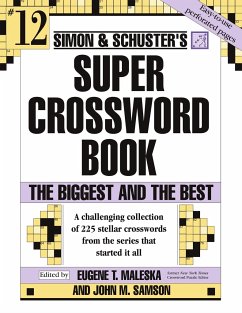 Simon & Schuster Super Crossword Puzzle Book #12 - Samson, John M